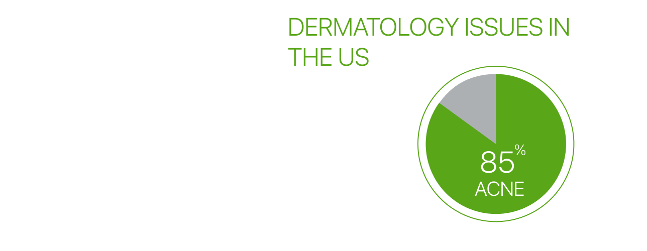 Dermatology issues in the US statistics