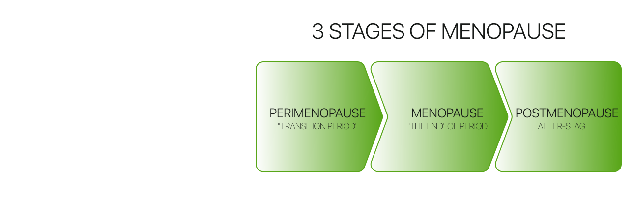 3 stages of menopause