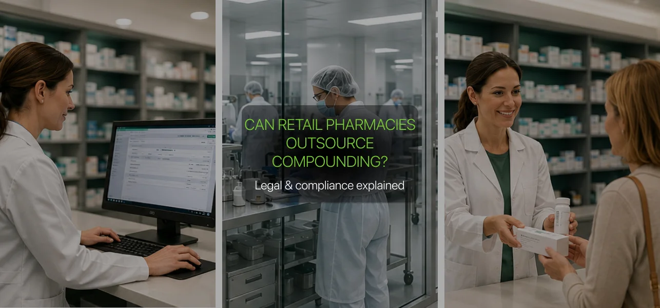 Can Retail Pharmacies Outsource Compounding? Legal & Compliance Explained